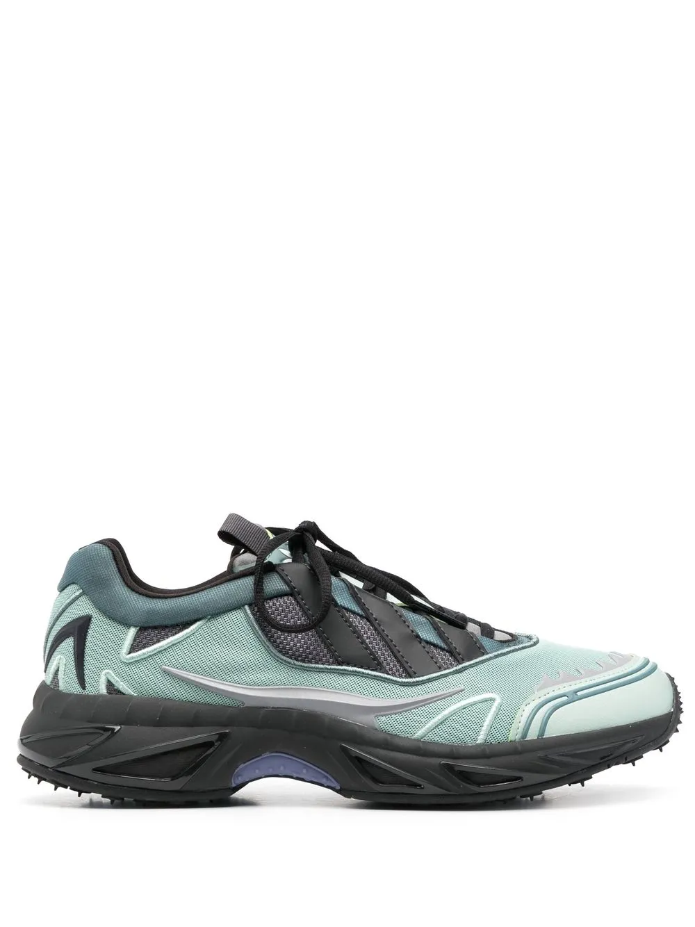 

Кроссовки IF2421 на шнуровке adidas, зеленый