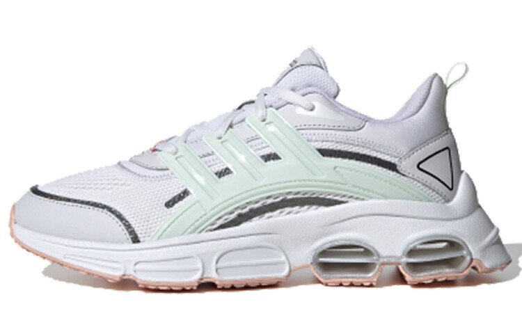 

Кроссовки Quadcube CC женские с низким верхом, белые/серые/зеленые Adidas Neo