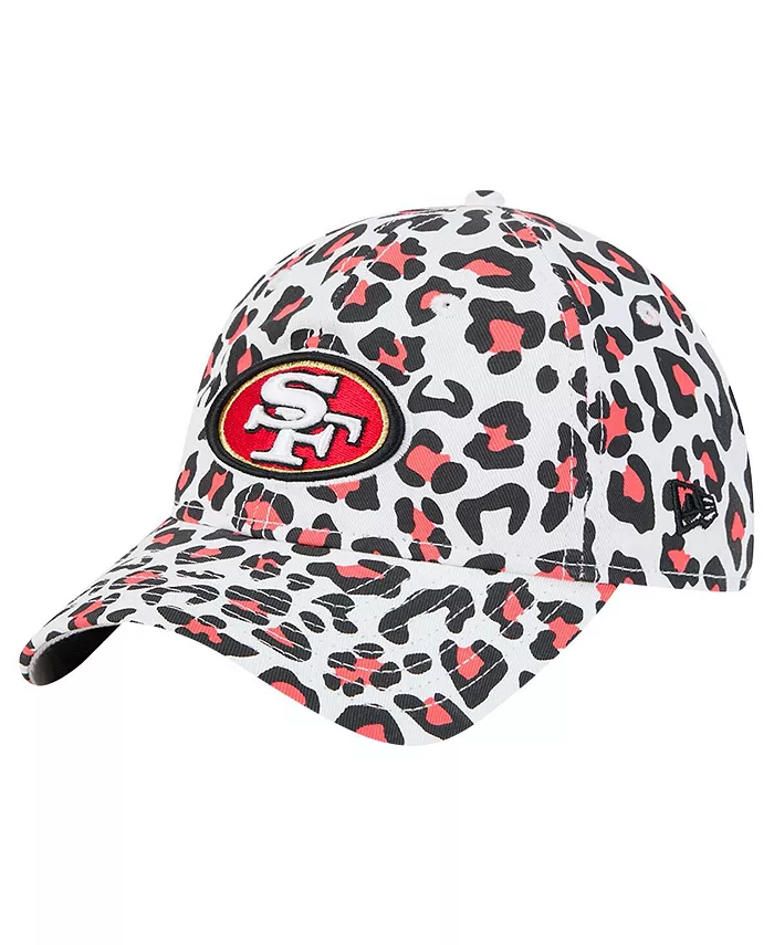 

Белая регулируемая кепка San Francisco 49ers Active Leopard 9TWENTY для дошкольников New Era