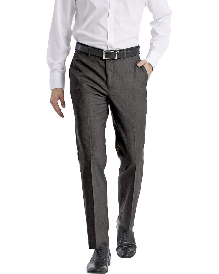 

Брюки Calvin Klein Slim Fit Dress, серый