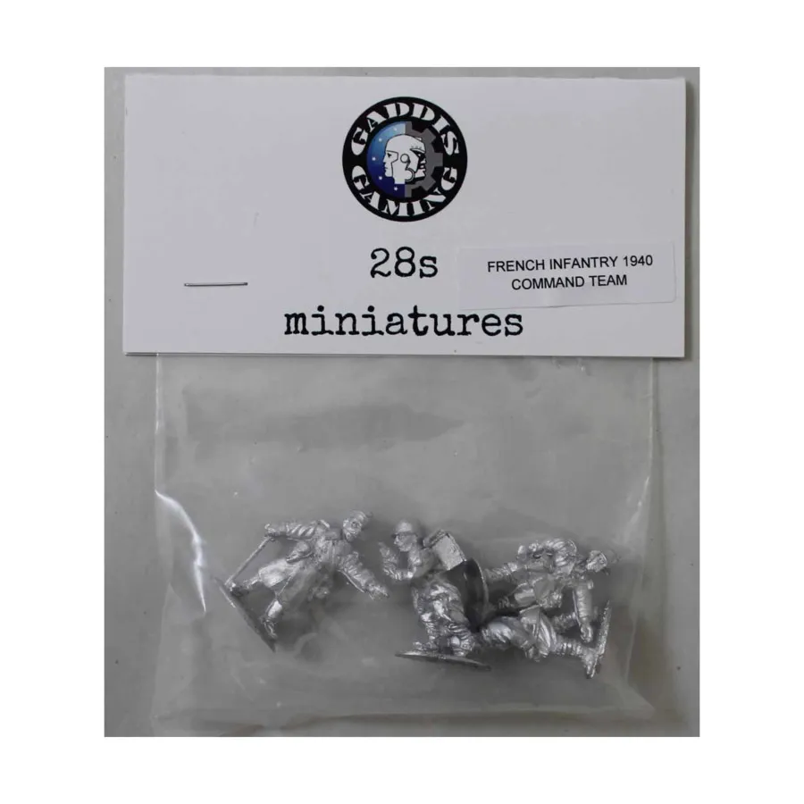 

Командная группа FRA из 4 человек, WWII Miniatures - France - Infantry (28mm)