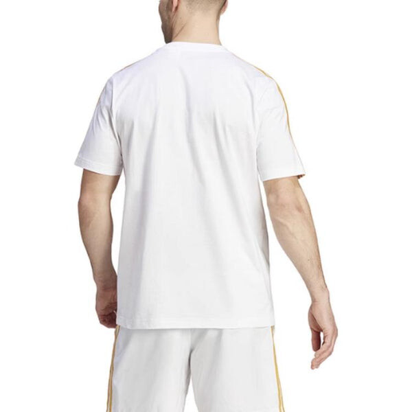 Футболка real madrid 3 stripes Adidas, белый — фото 3