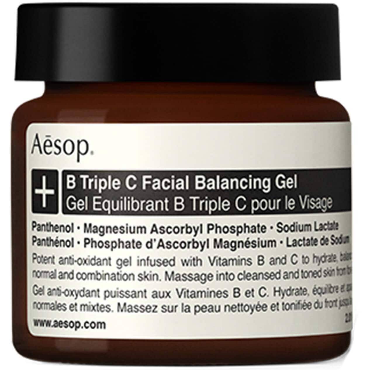 

Крем для лица b triple c facial balancing gel Aesop, объем 60 мл