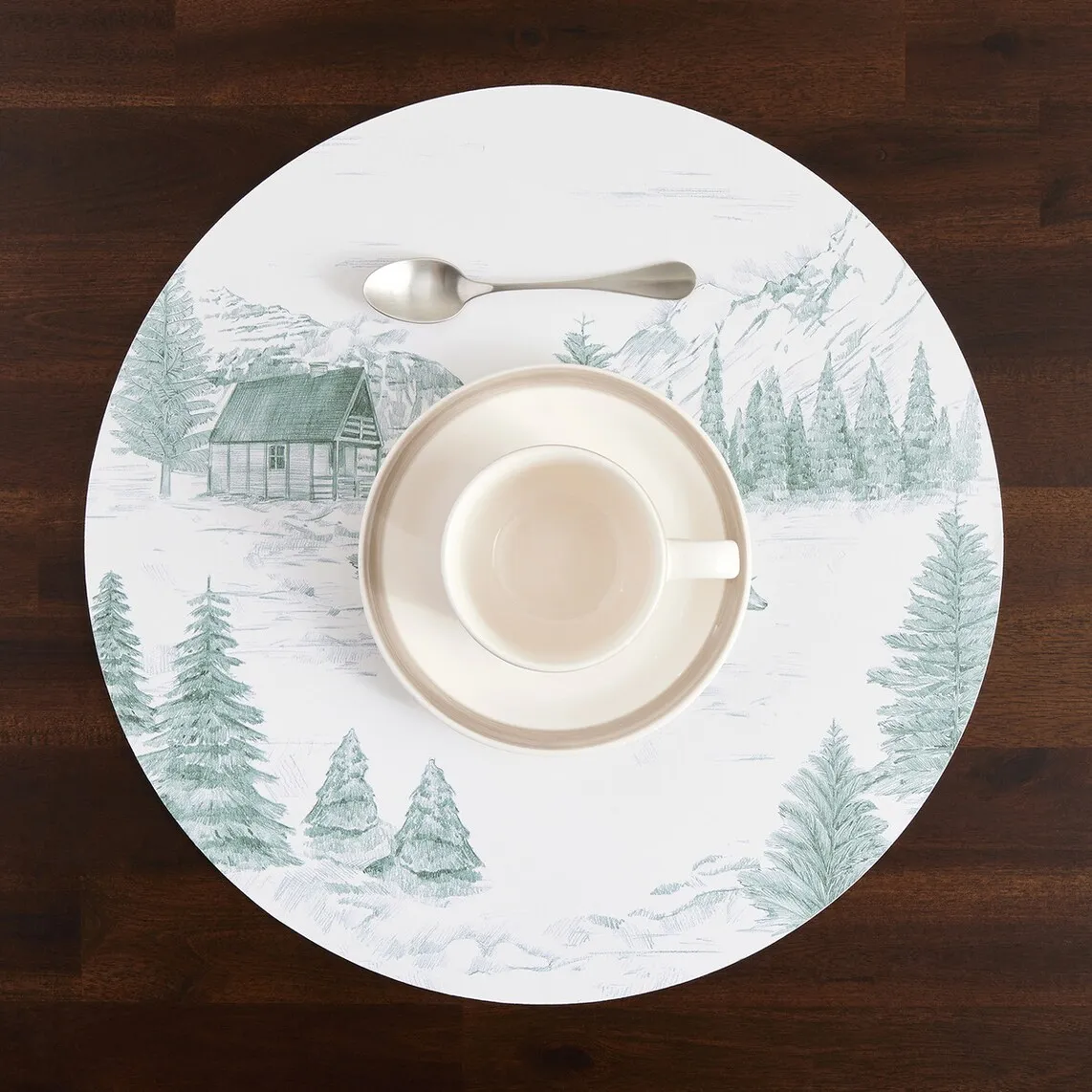 

Подставка под столовые приборы МДФ Лапландия El Corte Inglés, зеленый