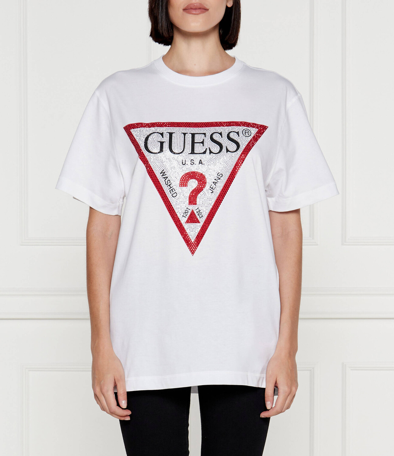 

Футболка GUESS Regular Fit, белый