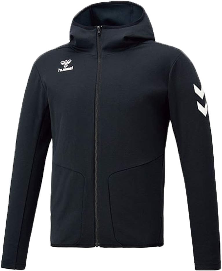 

Мужская тренировочная толстовка Hummel на молнии, черный