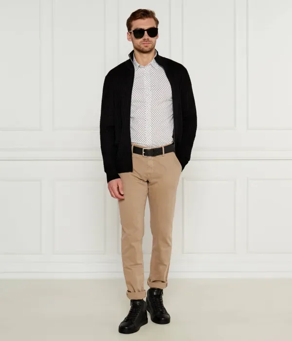 C-Roan-Kent-C1-243 Рубашка slim fit Boss, белый — фото 2