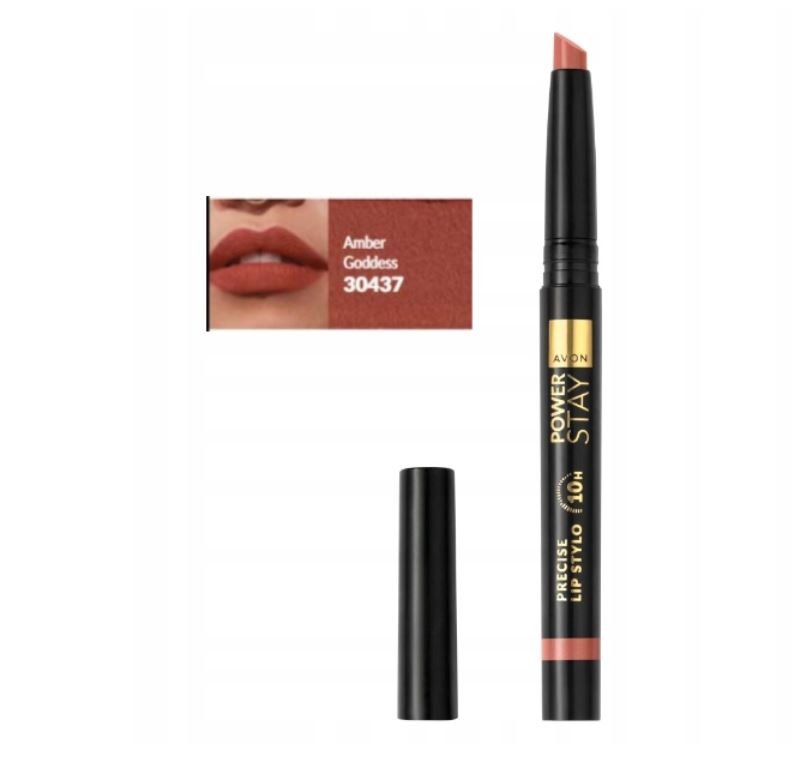 

Помада Avon Precision Lipstick 10 H Power Stay Amber Goddess