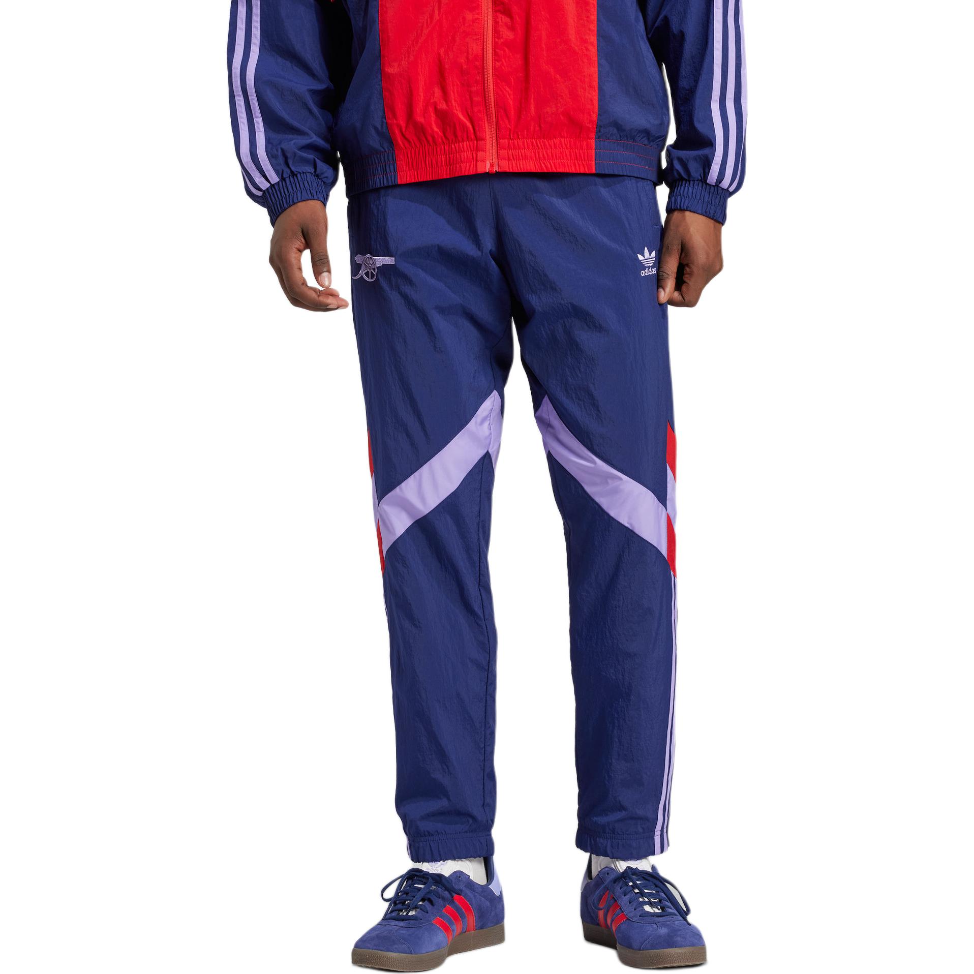 Adidas Arsenal Сезонные Флисовые Спортивные Брюки Adidas Originals, Ночное Небо Пурпур — фото 3