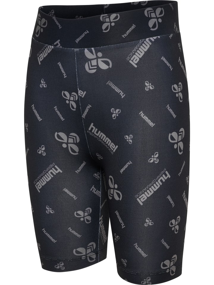Леггинсы Hummel Hmljr Gym Girls в черном/черном цвете Hummel — фото 4