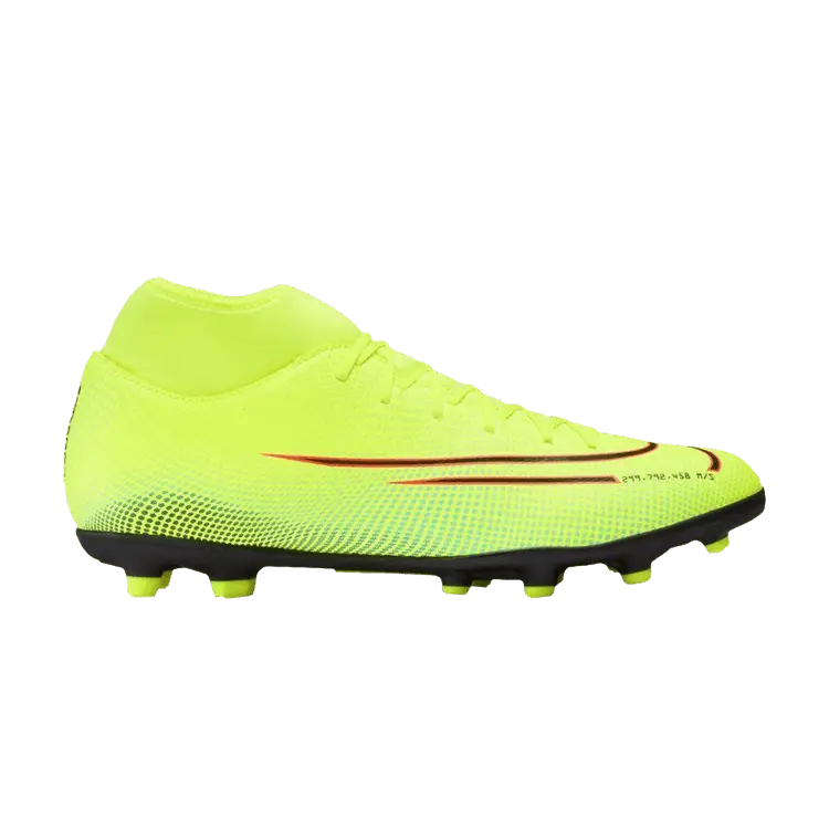

Кроссовки Nike Mercurial Superfly 7 Club MDS MG, Lemon Venom Aurora