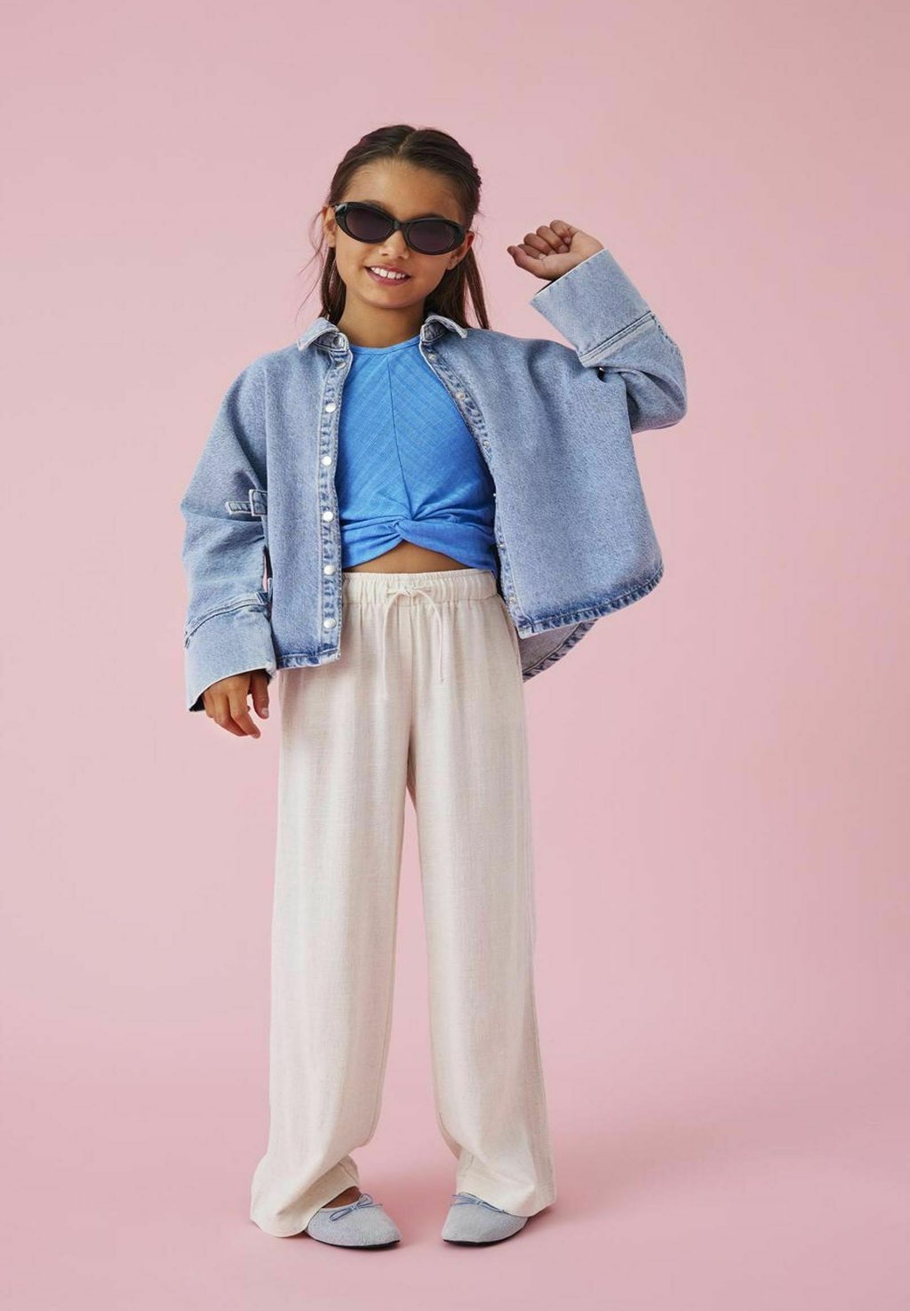 

Рубашка KOGGRACE ONLY GIRLS, цвет Light Blue Denim