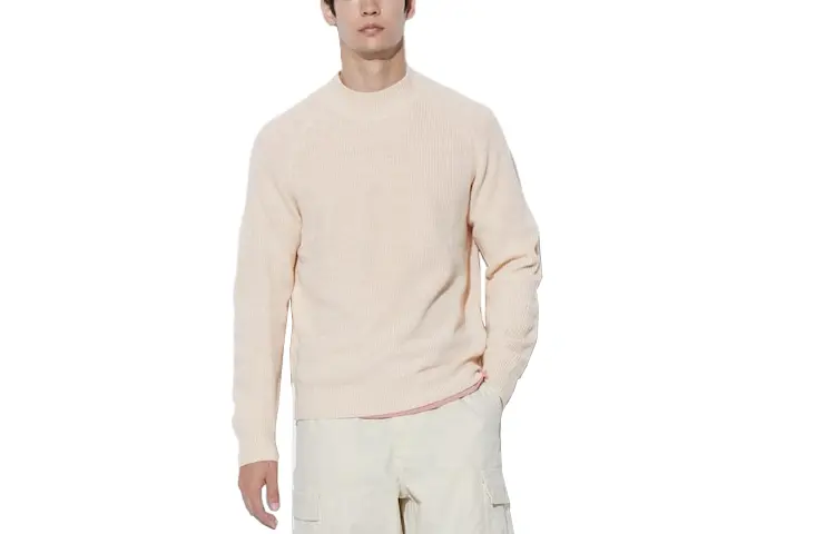 

UNIQLO Мужской трикотаж, цвет Beige