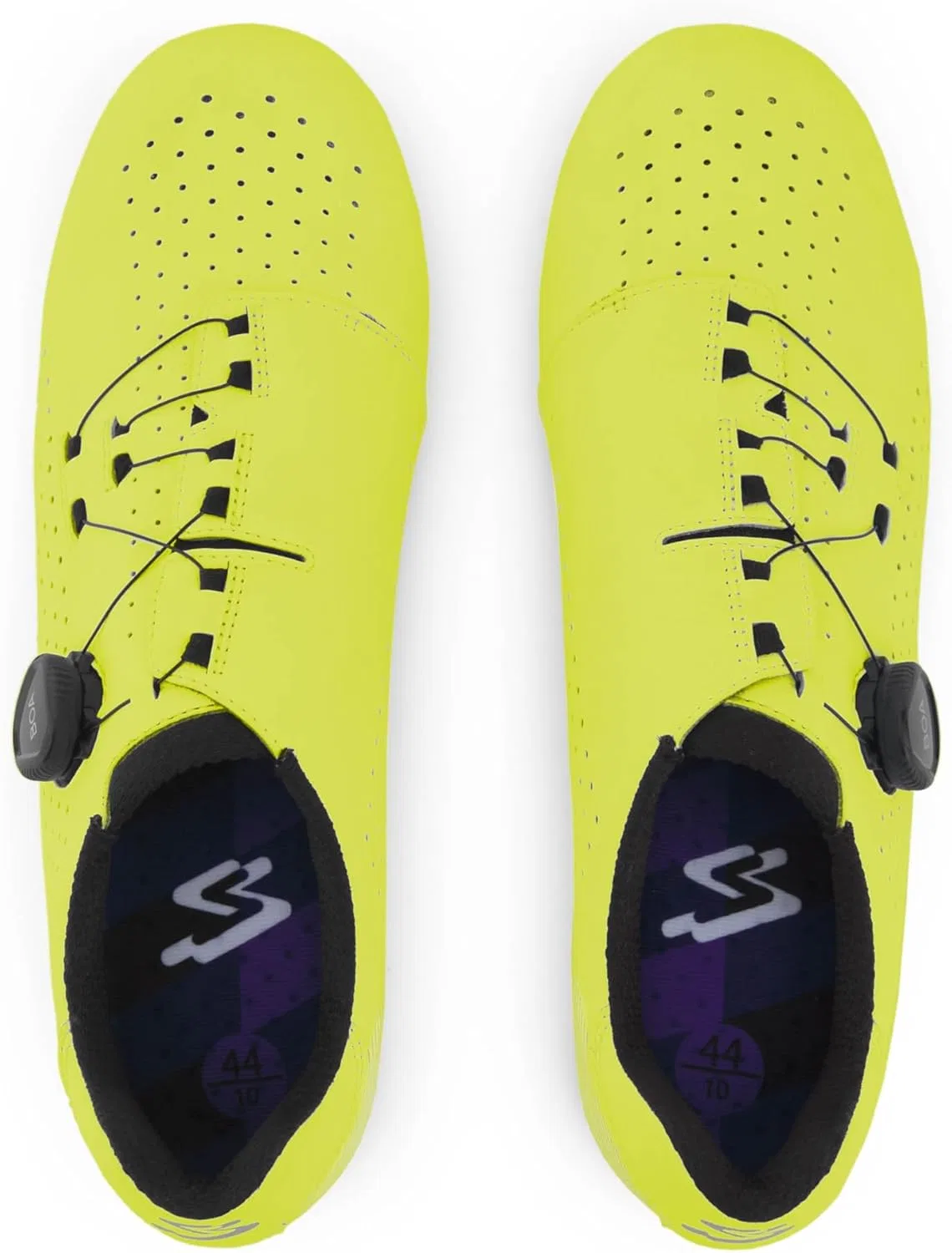 Кроссовки Spiuk Unisex Bruma Road Trainers, Lime Green — фото 3