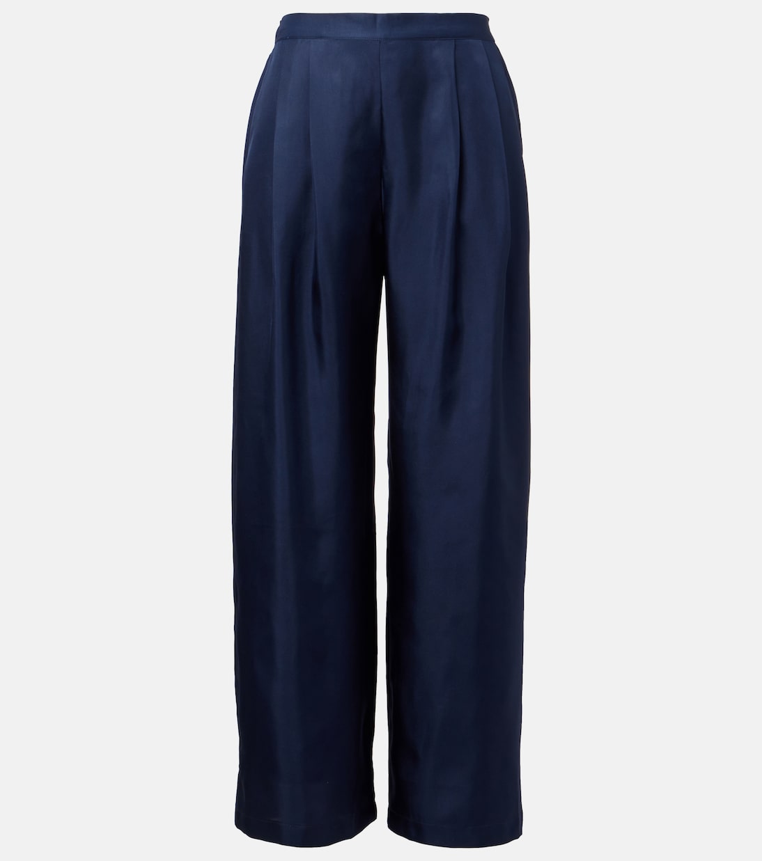 

Широкие брюки Isola из шелка Asceno, Midnight