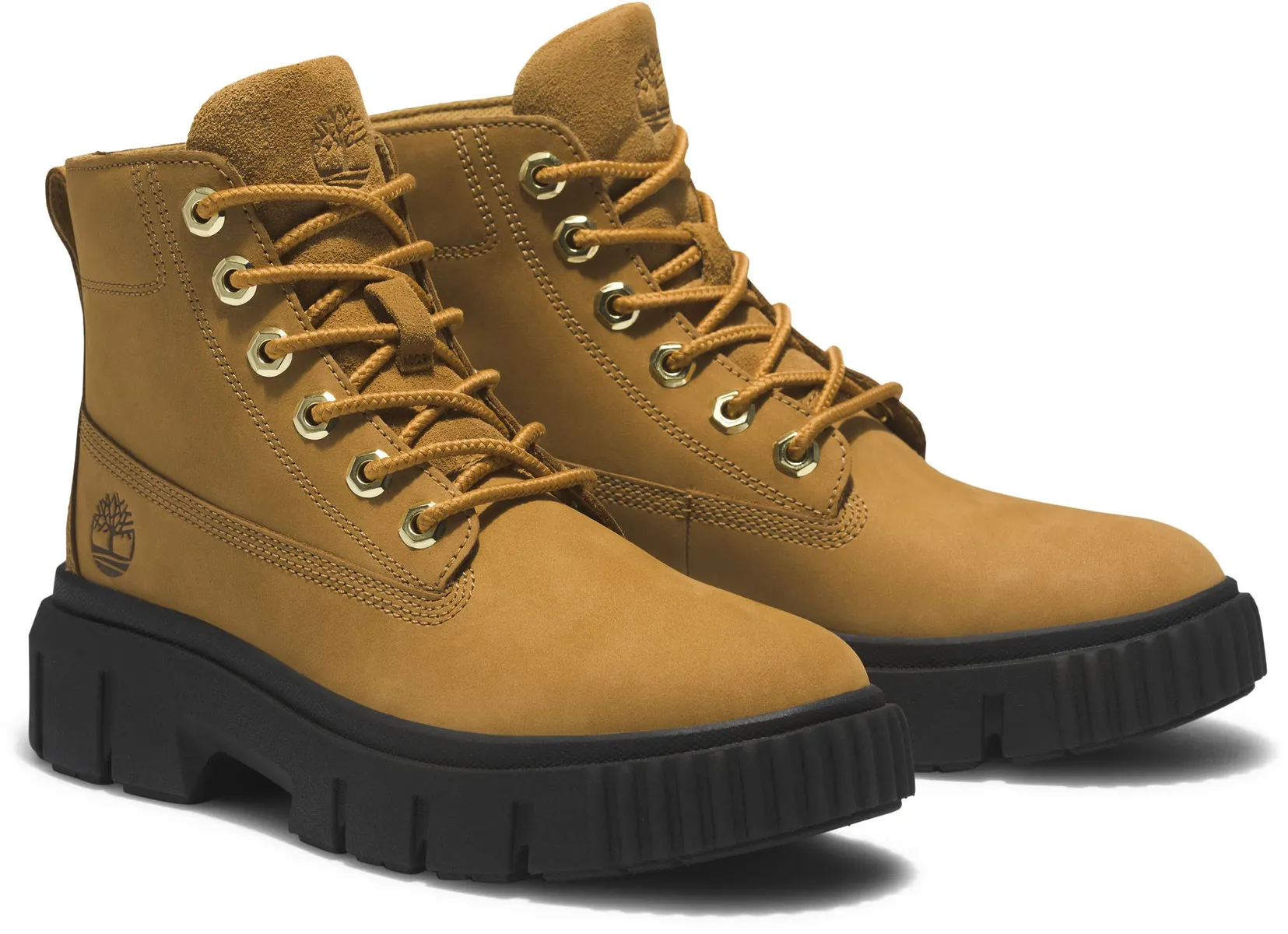 Ботинки Timberland Greyfield на шнуровке, кремовый