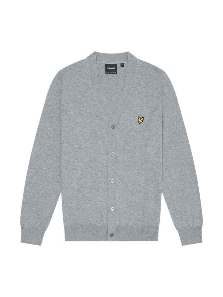 

Кардиган Lyle & Scott Cardigan, серый