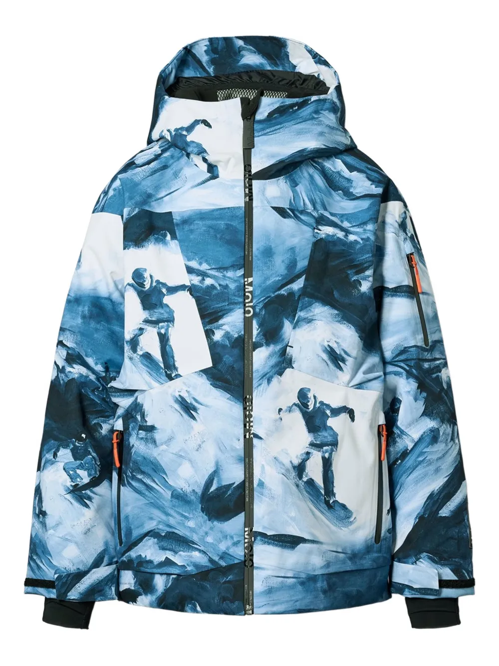 

Пуховик Alpine Molo, синий