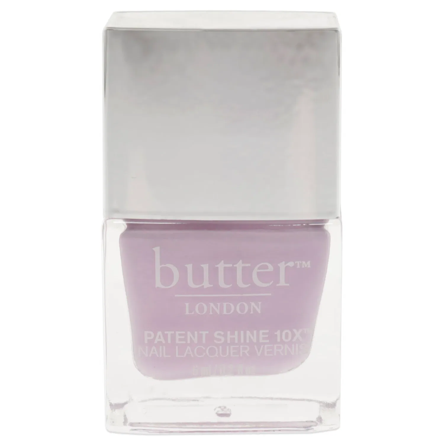 Лак для ногтей Patent Shine 10X - Английская лаванда от Butter London для женщин - 0,2 унции (0,2 унции), розовый