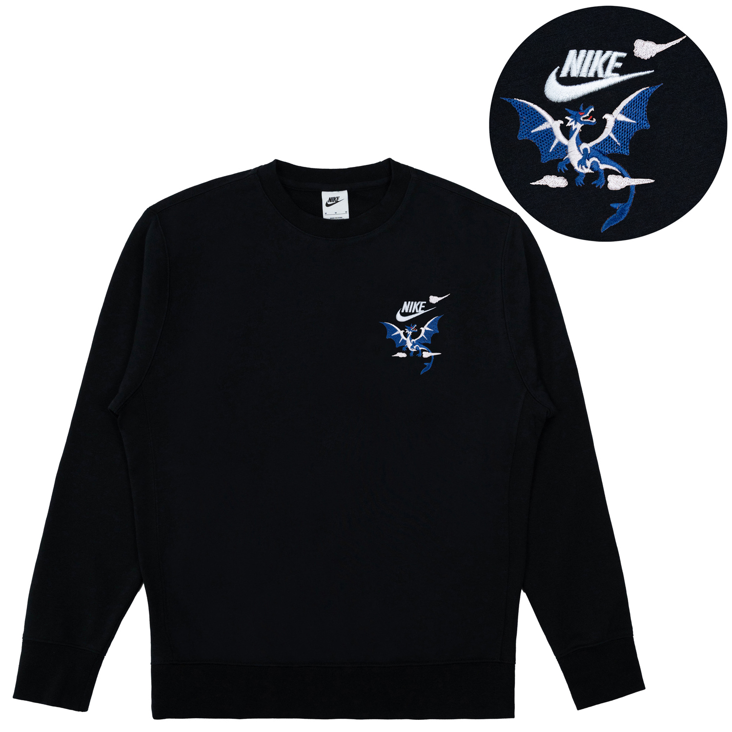 

Nike Свитшот унисекс черный