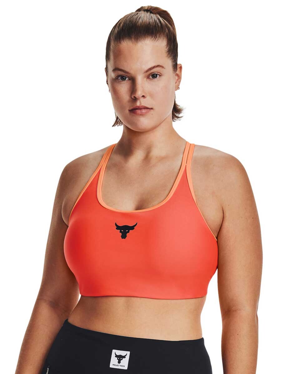 

Спортивный бюстгальтер Under Armour Pjt Rock Crsbck Nov, красный