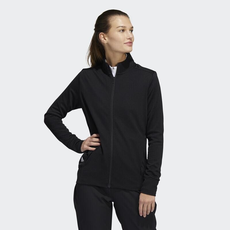 

Текстурированная куртка на молнии во всю длину ADIDAS, цвет schwarz