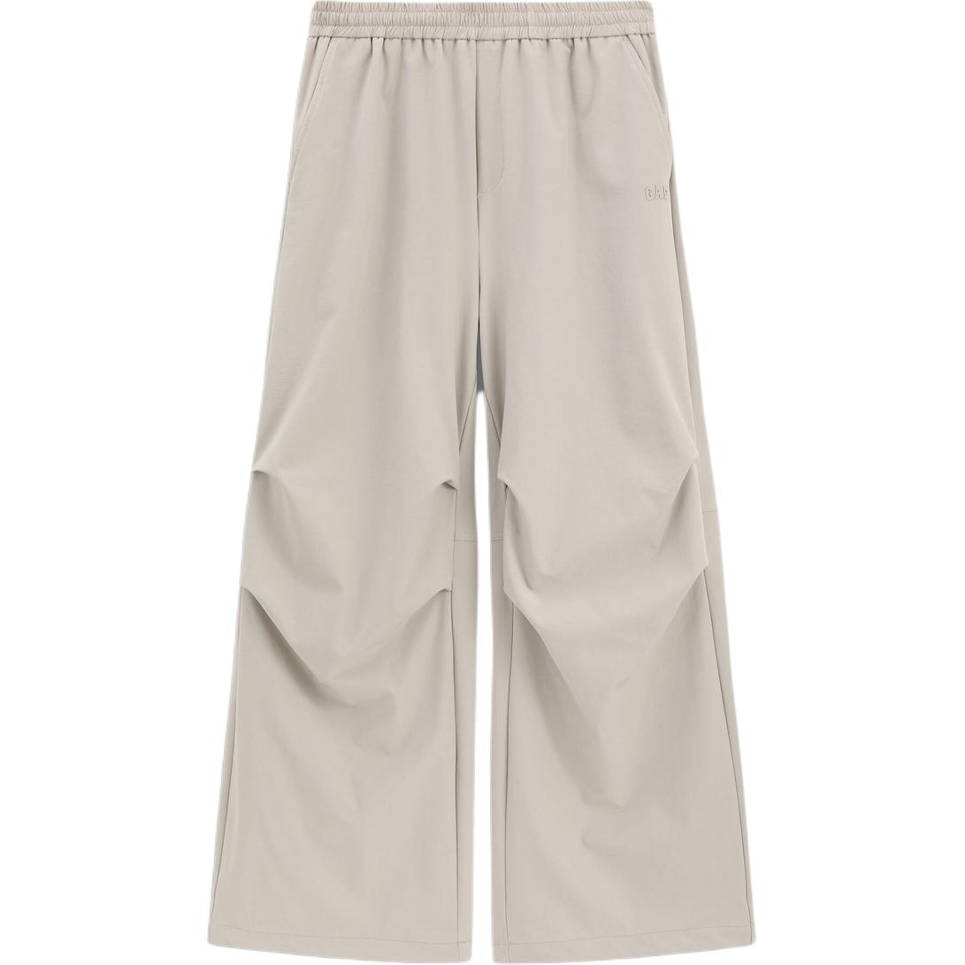 

Повседневные брюки женские умеренные с манжетами GAP, серый