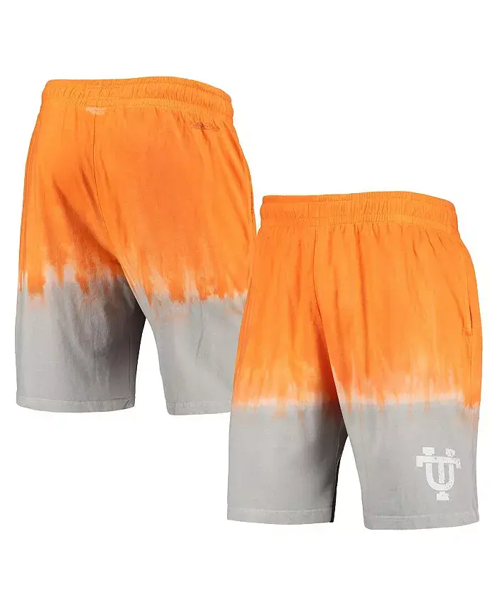 

Мужские шорты Tennessee Orange, Gray Tennessee Volunteers в технике тай-дай Mitchell & Ness
