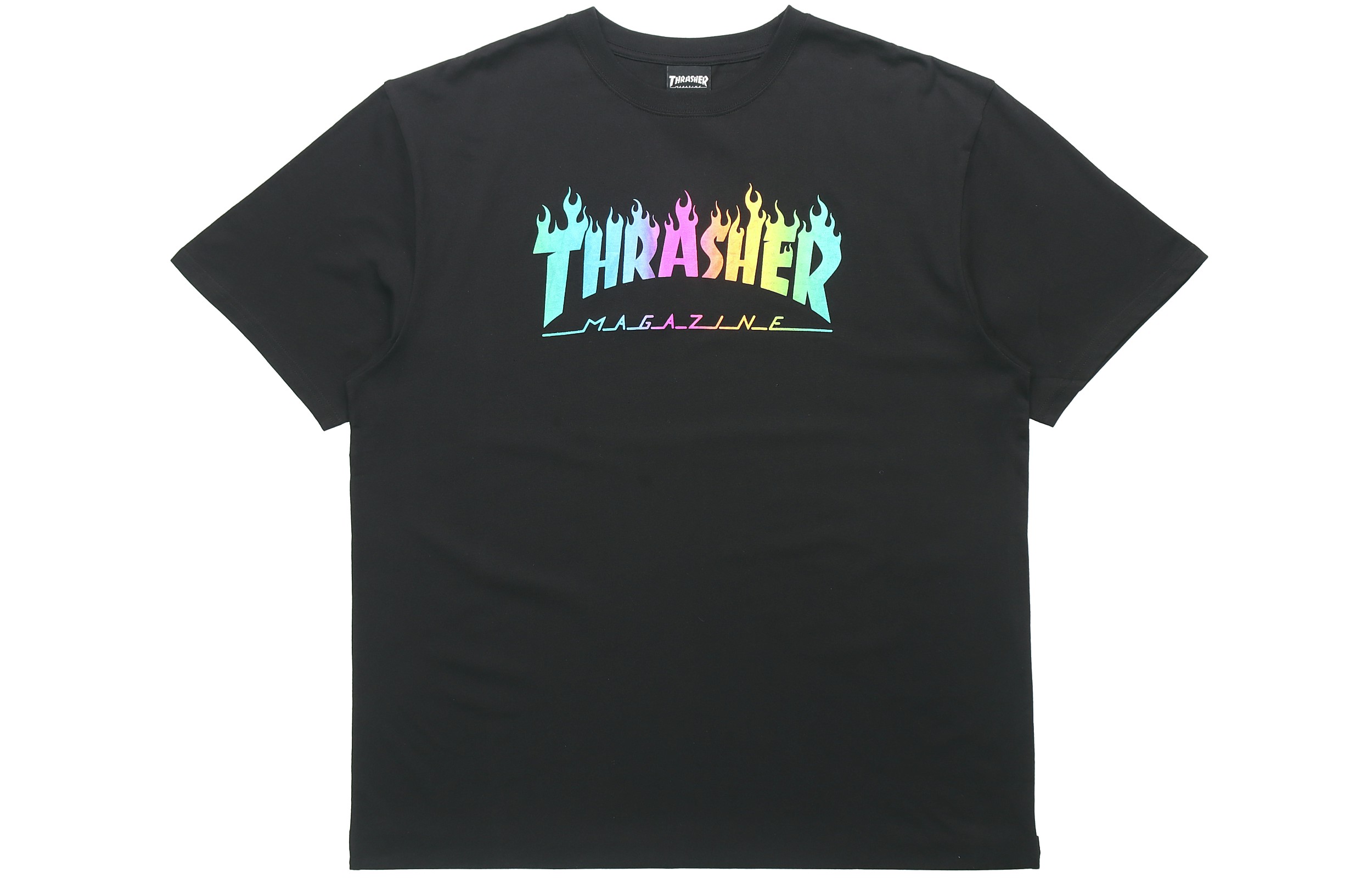 

Thrasher Футболка японская версия унисекс черная