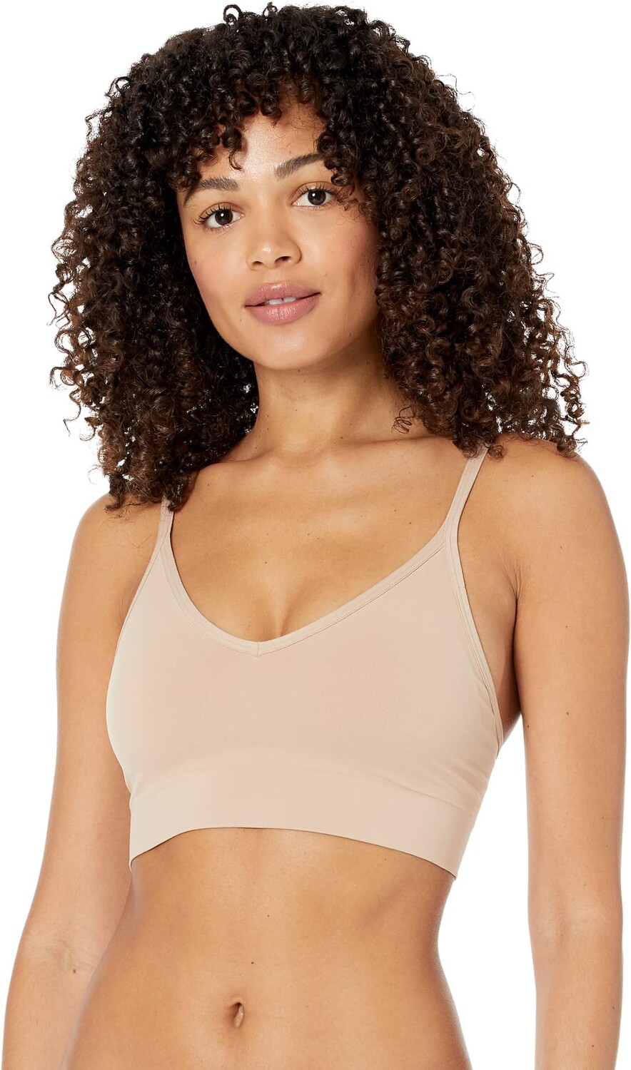 

Удлиненный бюстгальтер-бралетт Ecocare Everyday Shaping Spanx, цвет Toasted Oatmeal