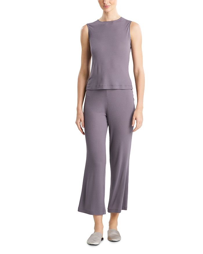 

Пижамный комплект Essentials Ribbed Natori, фиолетовый