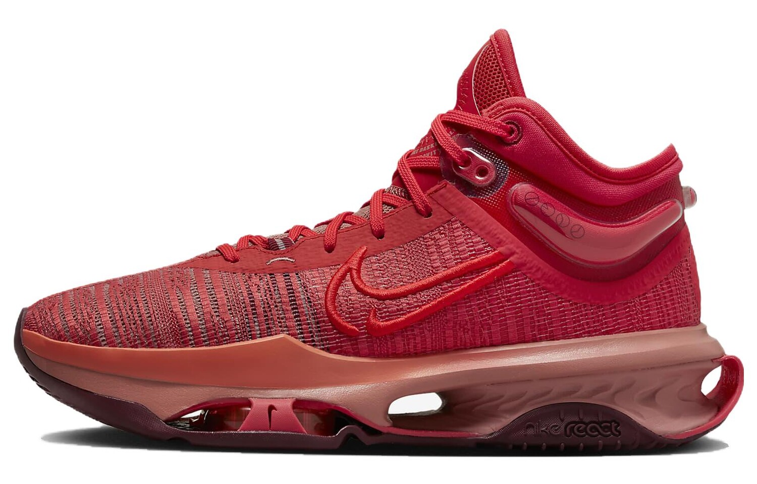 

Кроссовки Nike Air Zoom GT Jump 2 Light Fusion Red, красный