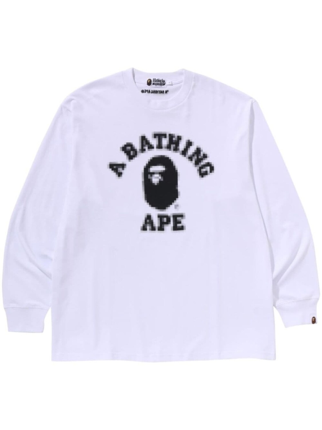 

Футболка с логотипом BATHING APE A Bathing Ape, белый