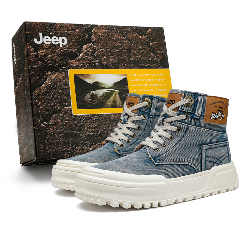 

Jeep Ботинки Martin мужские цвета хаки/blue