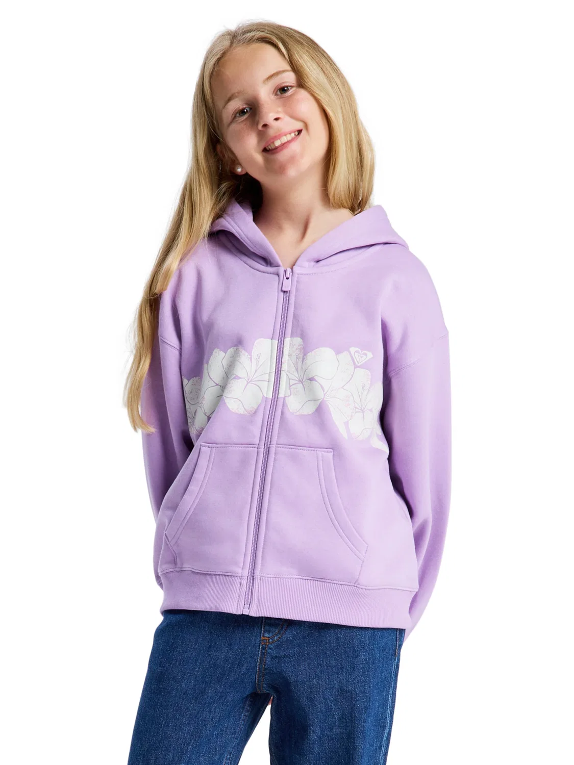 Толстовка на молнии Roxy, Lavender