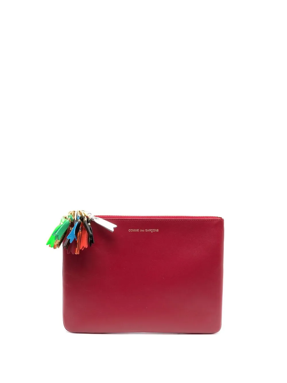 

Кошелек на молнии Comme Des Garçons Wallet, красный