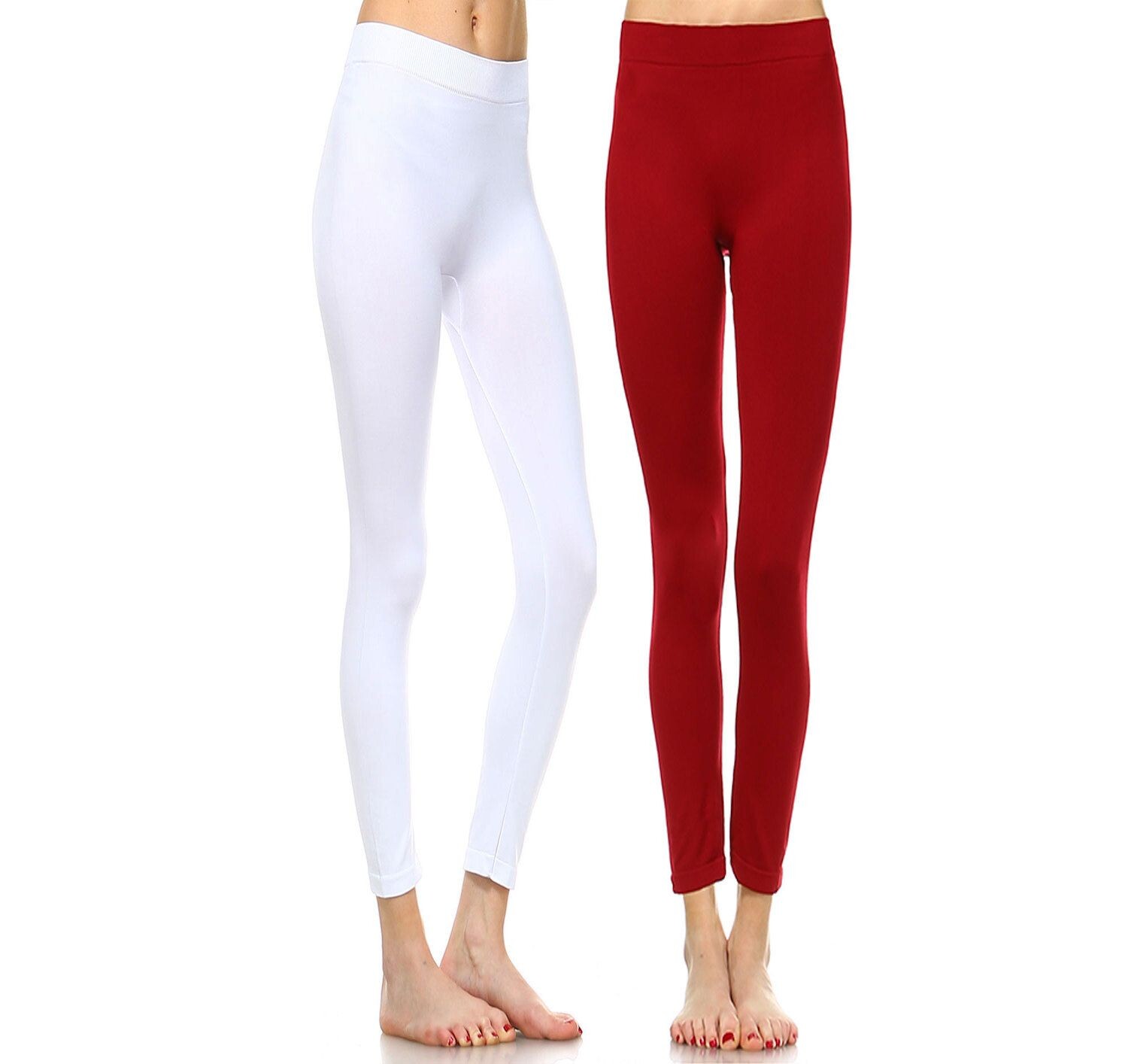 

Комплект из 2 однотонных леггинсов WM Fashion