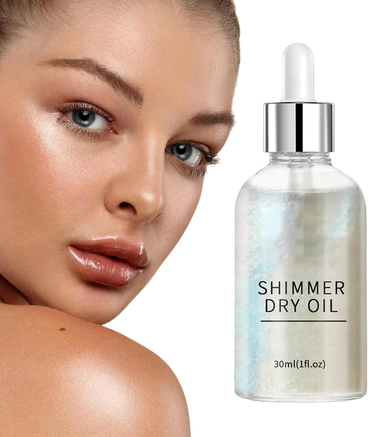 Масло для тела Shi ммer Oil с блестками, 1 шт