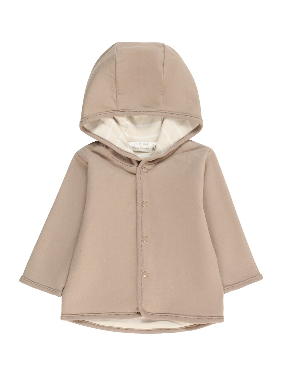 

Худи Fixoni Zip-Up Hoodie, светло-коричневый