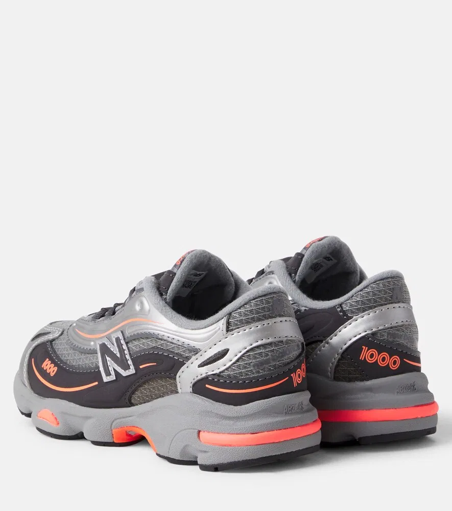 1000 детских кроссовок New Balance Kids, серый — фото 2