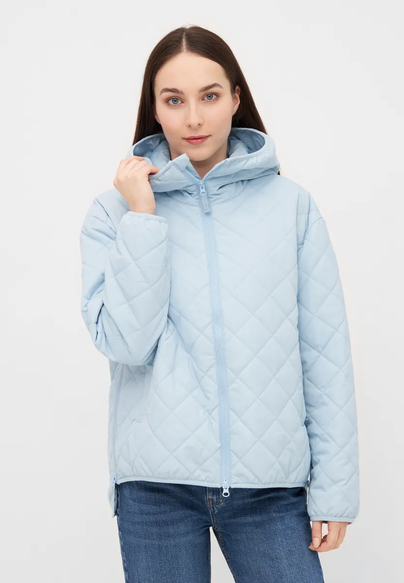 

Прочный анорак "Quiltby Short", с капюшоном, водоотталкивающий, ветрозащитный, дышащий Derbe, цвет Skyride