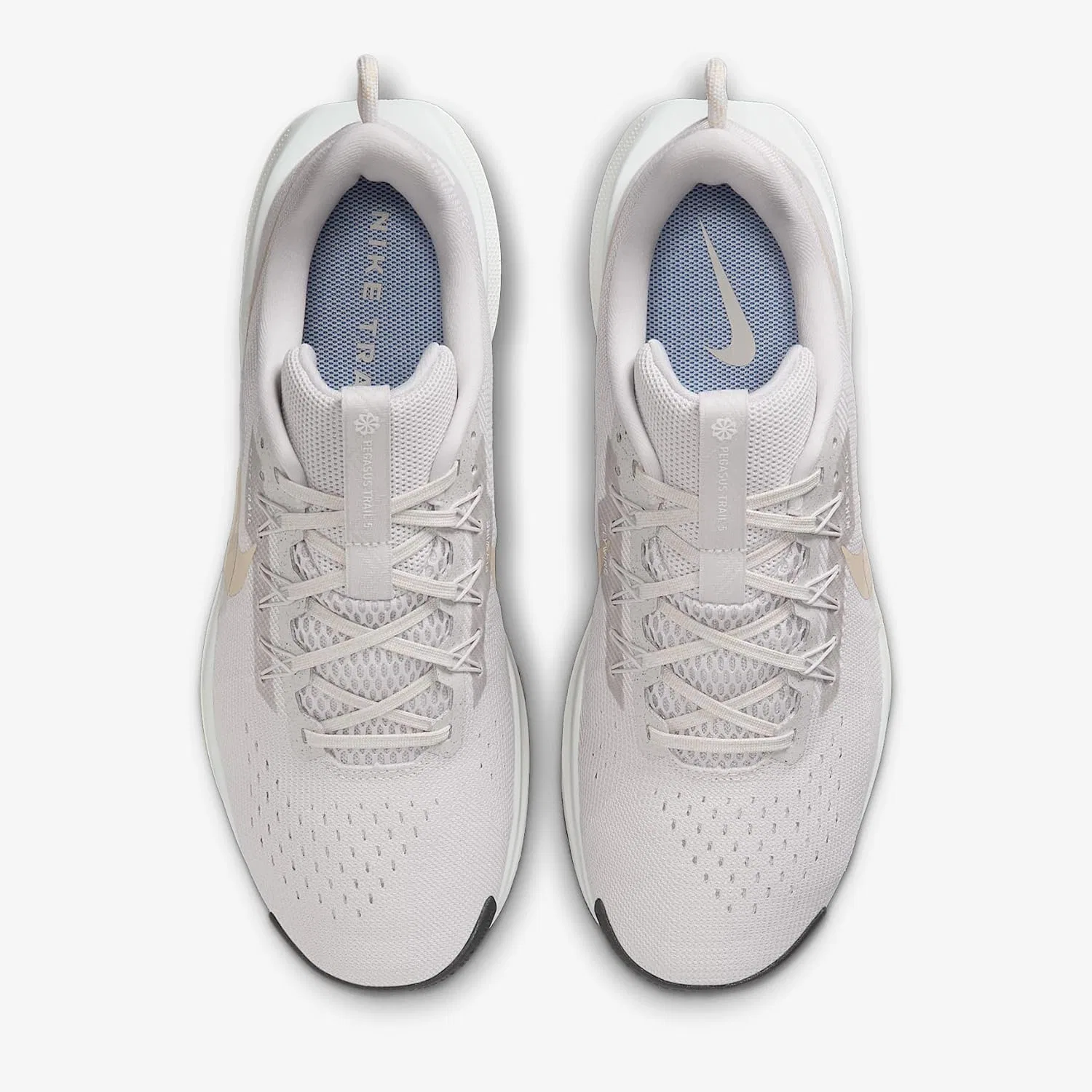 Мужские кроссовки для трейлраннинга Nike Pegasus Trail 5 DV3864, Vast Grey Sanddrift Summit White Black — фото 4