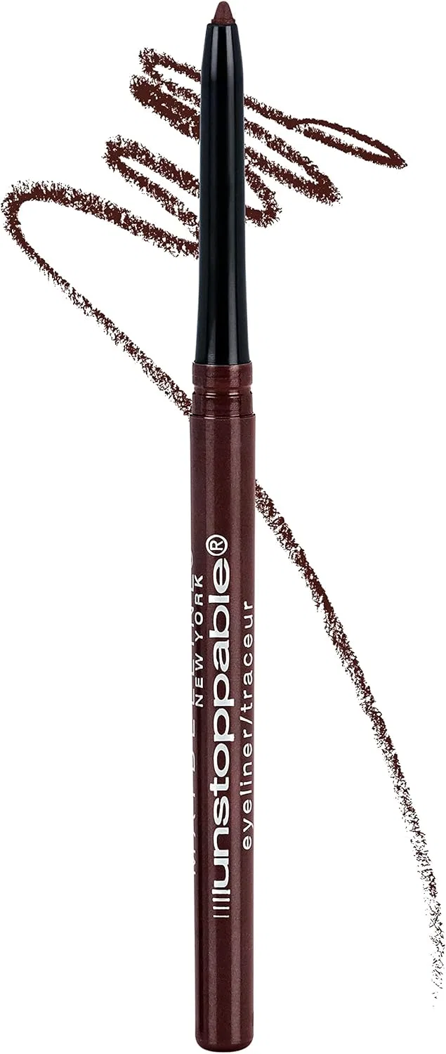 Подводка для глаз водостойкая Maybelline Unstoppable Smudge-Proof, цвет киноварь, 0.3 г