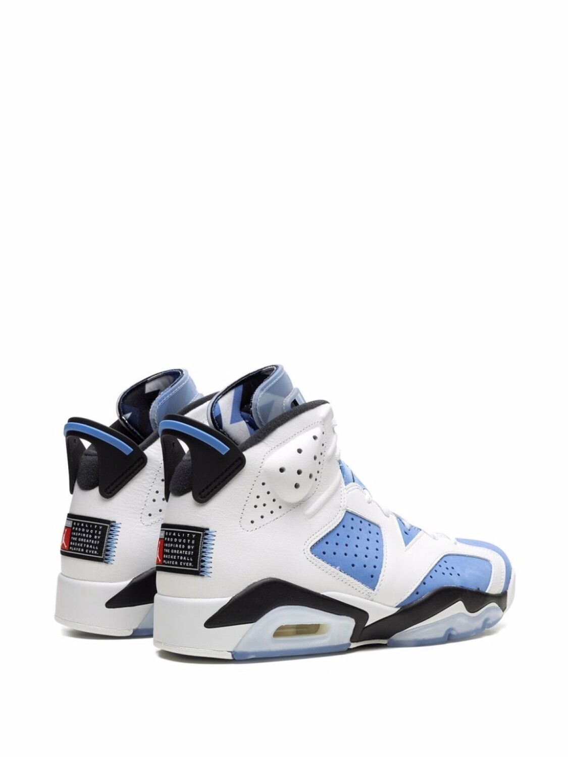 Кроссовки Air 6 Retro UNC Jordan, синий — фото 3