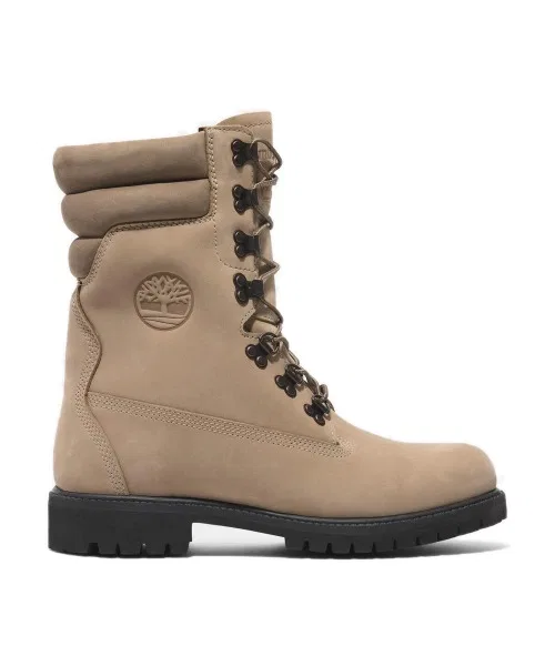 Ботинки Timberland 8 дюймов Premium Waterproof Super Boots, бежевые — фото 3