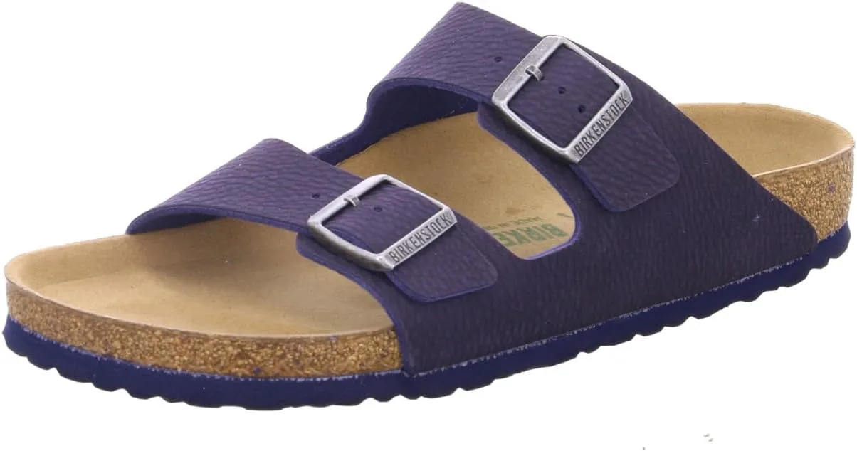 Женские кожаные мюли Birkenstock Classic Arizona, синий