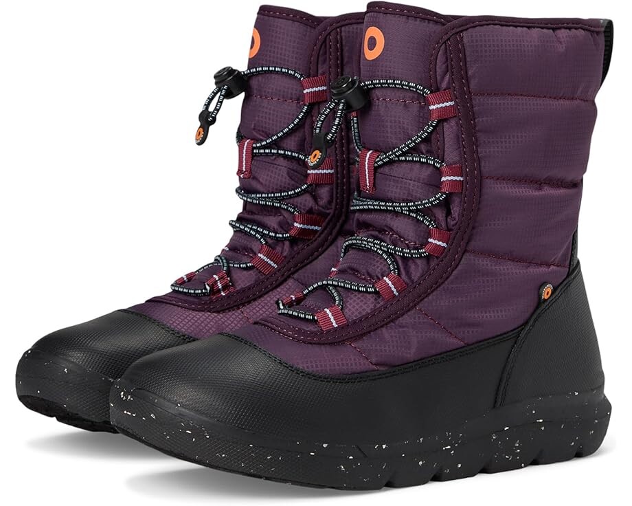 

Ботинки Bogs Kids Skyline Snowcata, цвет Plum