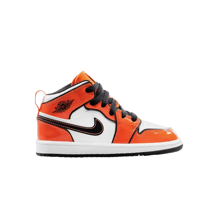 

Кроссовки Air Jordan Air Jordan 1 Mid SE PS 'Turf Orange', оранжевый