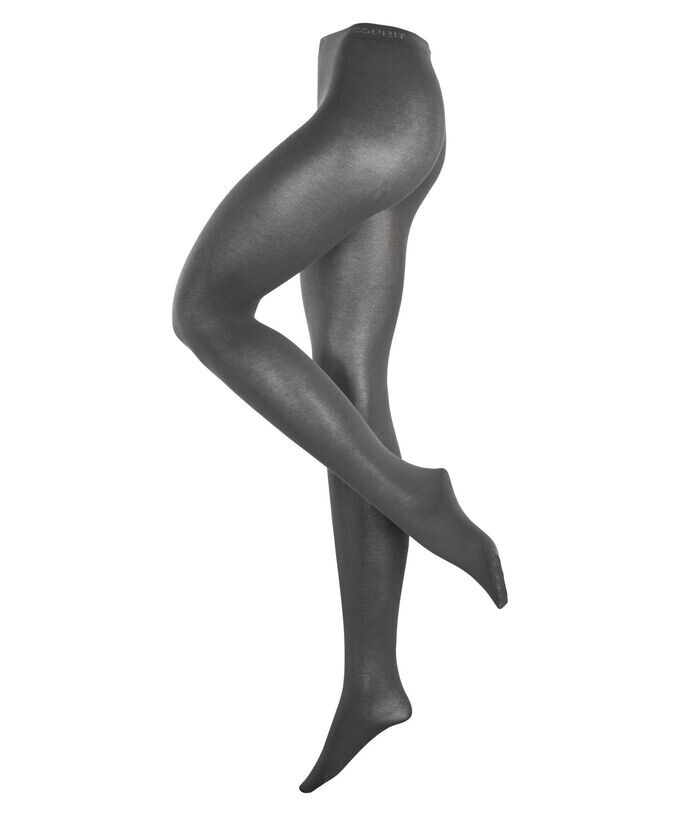 

Хлопковые колготки Esprit, серый