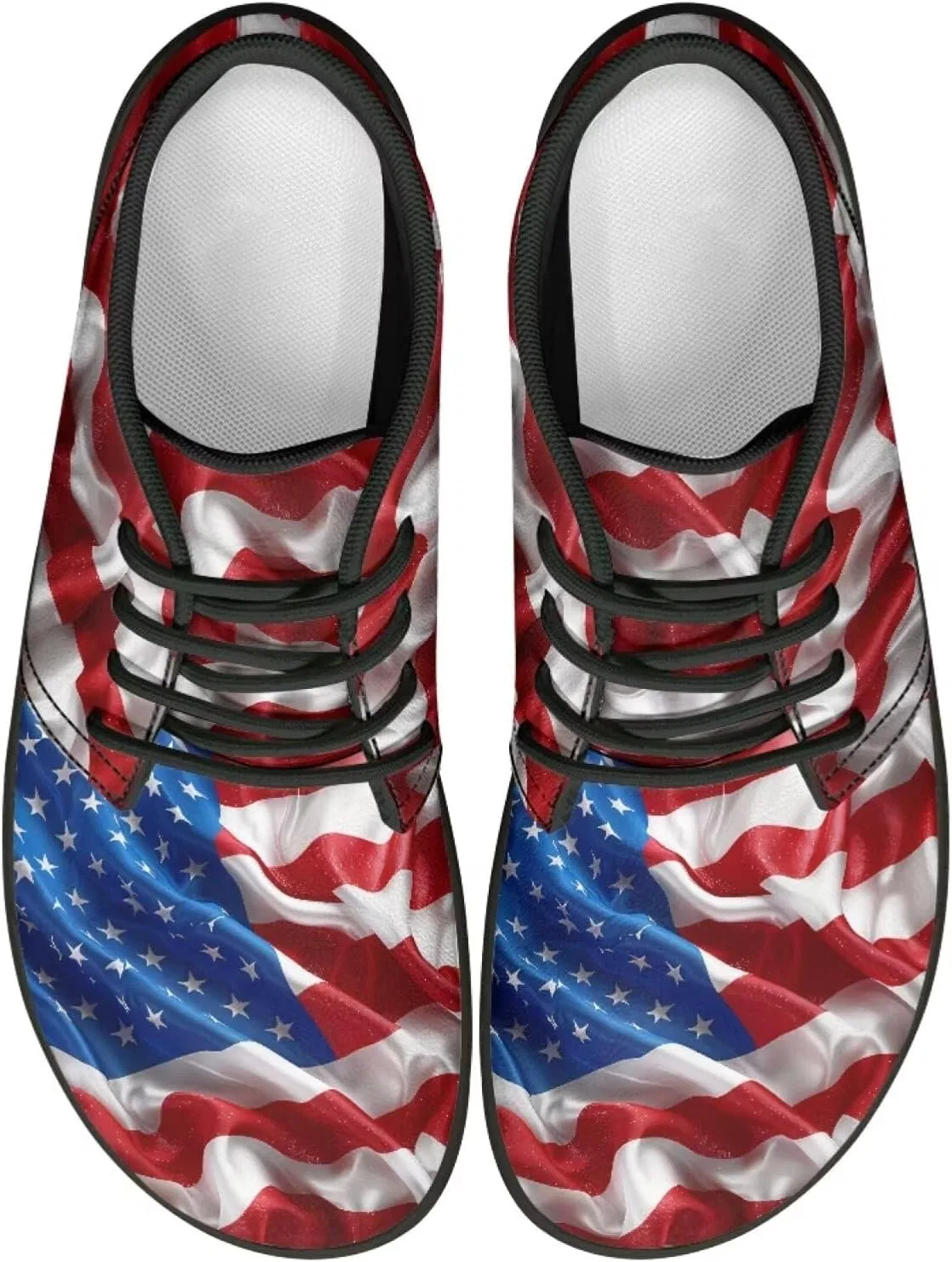 Мокасины с флагом США Forchrinse American Flag — фото 3